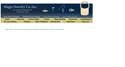 Desktop Screenshot of magicnovelty.com